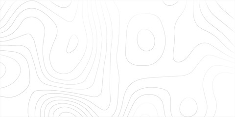 Abstract background with waves Geographic mountain relief. Abstract lines background. Contour maps. Topo contour map on white background. 