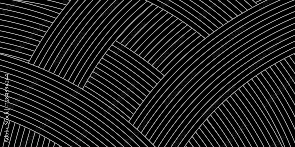 Poster abstract black background with diagonal lines