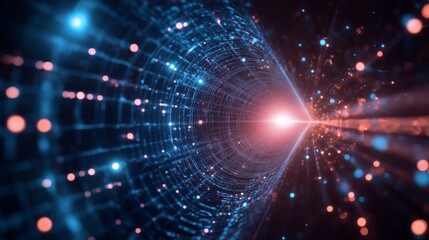 The infinite shuttle of the data universe