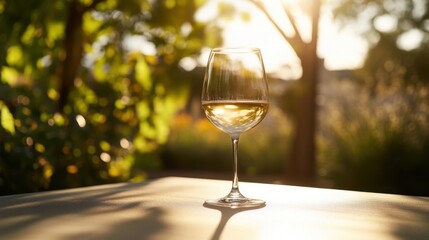 Moderate drinking on a sunlit patio. Featuring warmth and comfort