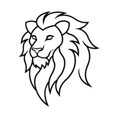 tribal lion head 