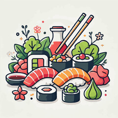 seafood, sushi, gourmet, fresh, delicious, rice, food, traditional, fish, japanese, cuisine, sashimi, maki, asian, tasty, culinary, healthy, salmon, roll, lunch, japan, seaweed, restaurant, dinner, as