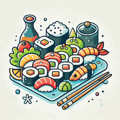 seafood, sushi, gourmet, fresh, delicious, rice, food, traditional, fish, japanese, cuisine, sashimi, maki, asian, tasty, culinary, healthy, salmon, roll, lunch, japan, seaweed, restaurant, dinner, as