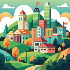 Cityscape Urban Building Skyline