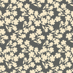 Obraz premium flower seamless pattern on background