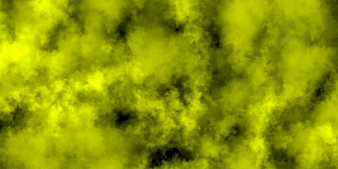 Abstract Green Smoke Texture Background with Dark Cloud Effect