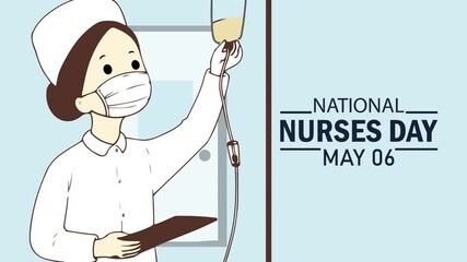National Nurses day is observed in United states on 6th May of each year, to mark the contributions that nurses make to society.