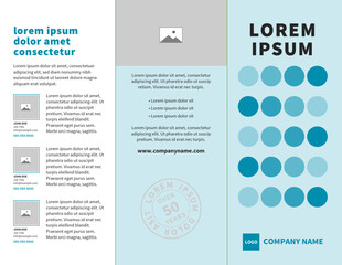 Brochure Trifold Corporate Front and Back