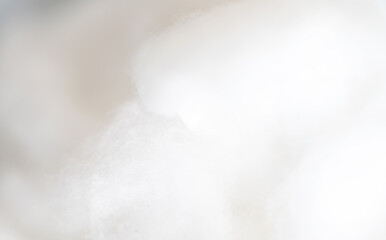 white cotton wool background