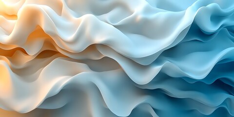 Fototapeta premium Abstract Liquid Flowing
