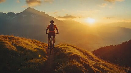 Sunrise Adventure on Alpine Trails