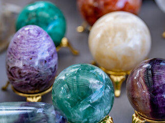 semi-precious stones