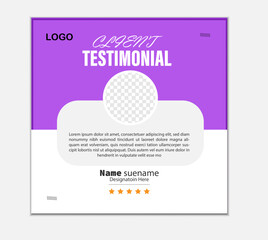 this is one temple client testiomonial. it is vector file and this is my own design.