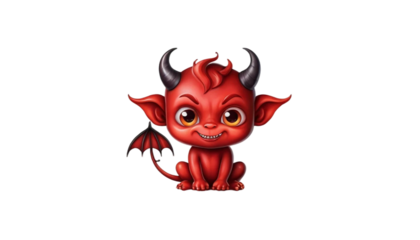 little cute devil PNG