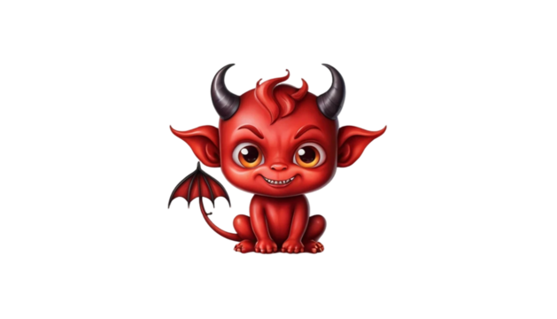 little cute devil PNG