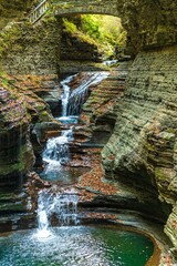 Wasserfälle im Watkins Glen State Park