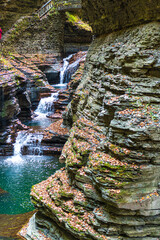 Wasserfälle im Watkins Glen State Park