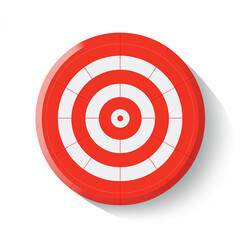 target with arrow Red Bullseye Target