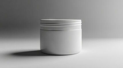 Studio shot of blank cosmetic packaging