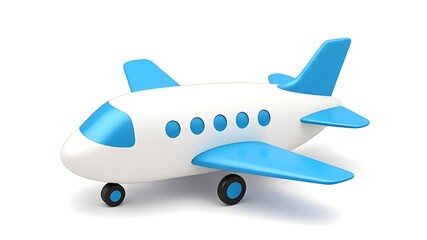 Dream of flying in the blue sky and white clouds