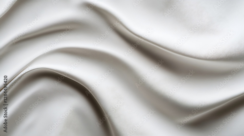 Poster elegant silky fabric draping softly showcasing smooth textures and luxurious appearance for various 