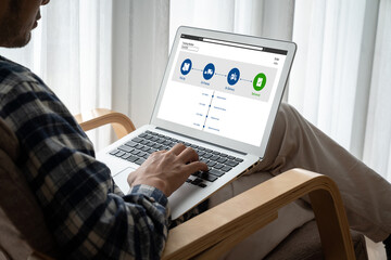 Delivery tracking system for e-commerce and modish online business to timely goods transportation and delivery