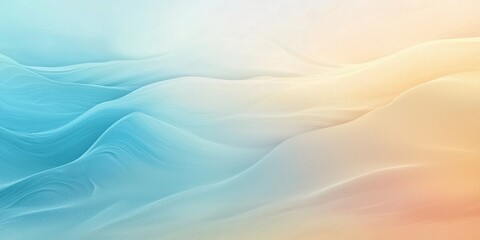 Obraz premium Abstract background with soft pastel colors, light blue and peach tones