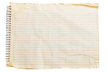 Obraz premium Crisp and Fresh Blank Lined Paper for Writing with Clarity