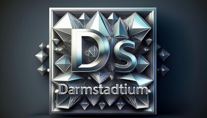 Ds - Darmstadtium, Periodic table element