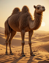 Desert Icon: The Majestic Camel
