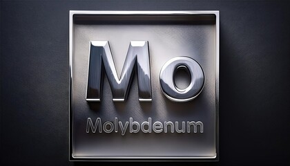 Mo - Molybdenum, Periodic table element