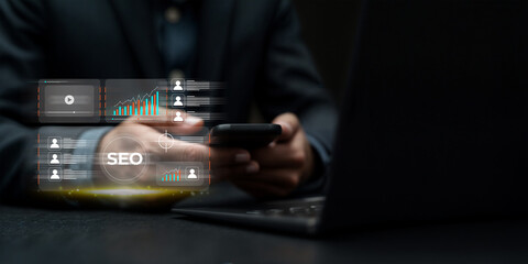 Digital marketing solutions integrating SEO, AI driven data analysis, and strategic performance management to empower businesses with cutting-edge technology and achieve market success