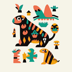 animal alphabet set