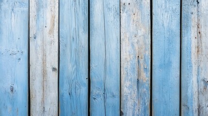 Textured wooden planks in blue color creating a rustic background for design purposes : Generative AI