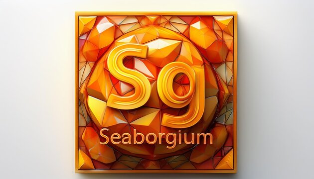 Sg - Seaborgium, Periodic table element