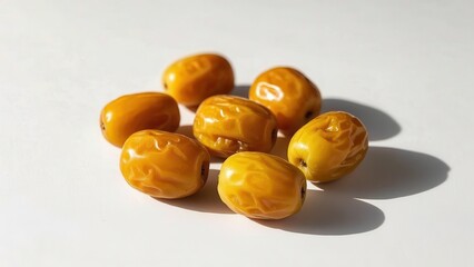 Shiny Yellow Dates: A Cluster of Nature&rsquo;s Sweet Delight