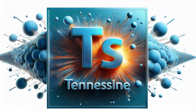 Ts - Tennessine, Periodic table element