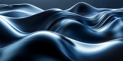Fototapeta premium Abstract Liquid Forms, Digital Art, Background, Graphic Element