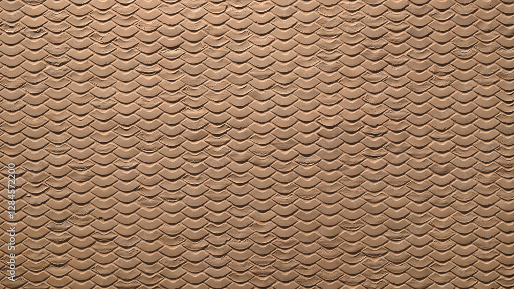 Poster A brown and tan patterned surface with a lot of small, curved lines. Scene is somewhat abstract and artistic, with the lines and shapes creating a sense of movement and depth