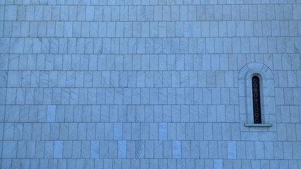 Brick wall building art 