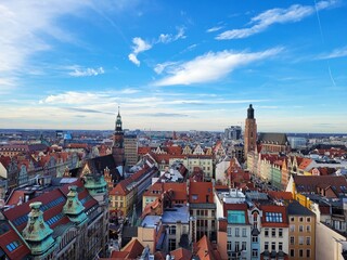 Fototapeta premium panorama of wroclaw