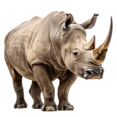 Fototapete Rund rhinoceros animal © Habib