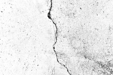 Dirty cracked concrete wall texture background. Scratches on wall.