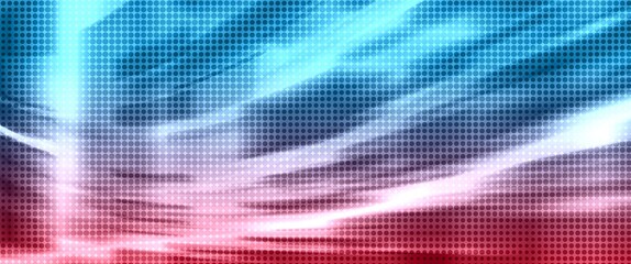 Naklejka premium abstract pink and blue background with halftone texture