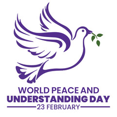 World Peace and Understanding Day, held on 23 February.