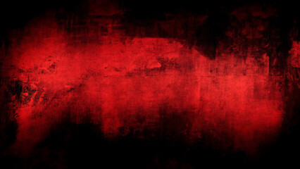 Textured deep red and black background with a spooky, ominous atmosphere. Perfect for horror-themed designs, Halloween art, and gothic aesthetics.