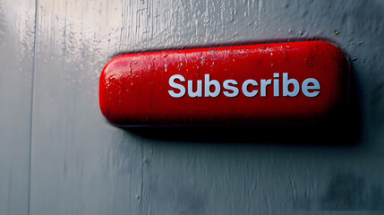 Red Subscribe Button: Engaging content with a simple call to action for viewers to join and follow for updates and more.