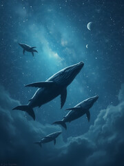Obraz premium Whale