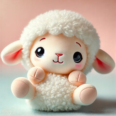 Cute Playful Sheep