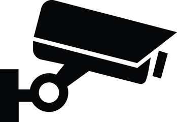 security camera isolated on white background Security camera icon, video surveillance, cctv sign. Surveillance camera,monitoring, safety home protection system. Fixed CCTV, Security Camera Icon Vector